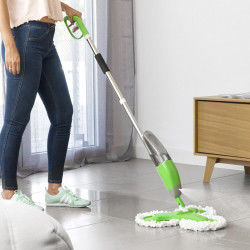 Triple Dust-Mop with Spray...
