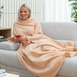 Single Sleeved Blanket with...