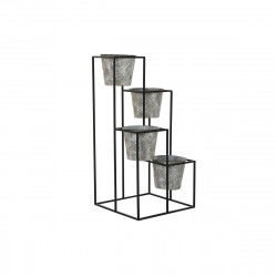 Planter DKD Home Decor Grey...