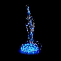 Grinalda de Luzes LED 2 m Azul