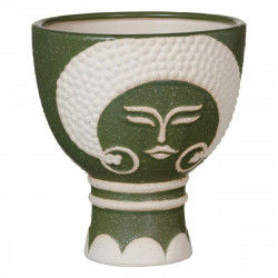 Blumentopf aus Keramik grün...
