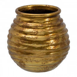 Blumentopf aus Keramik Gold...