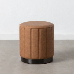 Pouffe Brown Synthetic...