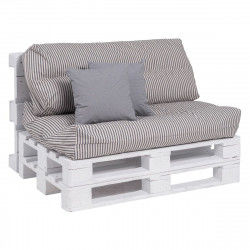 Cushion 4 Pieces Grey 120 x...