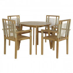 Table set with 4 chairs DKD...