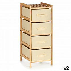 Chest of drawers Cream Wood...