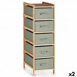 Chest of drawers Grey Wood...