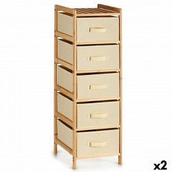 Chest of drawers Cream Wood...