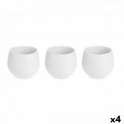 Set of pots White Plastic...