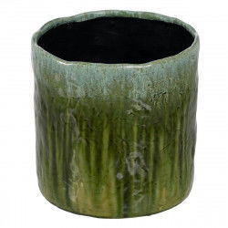 Blumentopf grün aus Keramik...