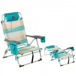 Beach Chair Blue 87 x 51 x...