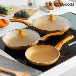 InnovaGoods Gold-Effect Pan...
