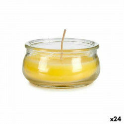 Candle Yellow Glass Wax 7,7...