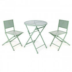 Tisch-Set mit 2 Stühlen grün