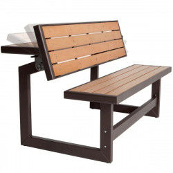 Bench with backrest...