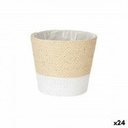 Planter White Rope Plastic...