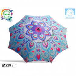 Parasol Roxo 220 cm Aço...