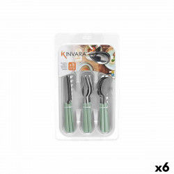 Cutlery Set Green Silver...