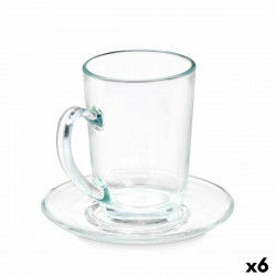 Taza con Plato Transparente...