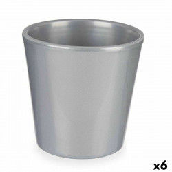 Plant pot Ø 14 cm Silver (6...