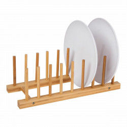 Plate Rack Natural Bamboo...