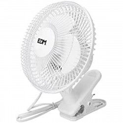 Ventilador EDM Pinça Branco...