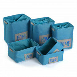 Korb-Set Versa Home Blau...