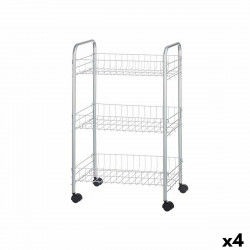 Vegetable trolley Silver...