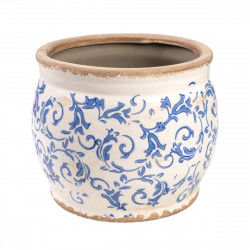 Planter Romimex Blue White...