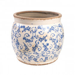 Planter Romimex Blue White...