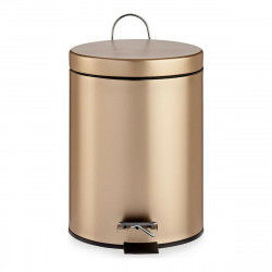 Pedal bin Golden Metal...