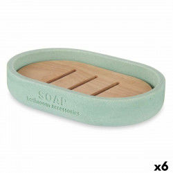 Soap dish Mint Resin Bamboo...