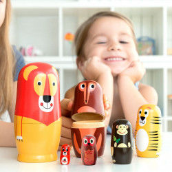 Matryoshka di Legno con...