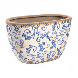 Planter Romimex Blue White...