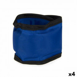 Dog collar Blue Black PVC...