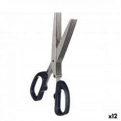 Scissors Black Silver Metal...