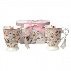 Set of Mugs Romimex White...